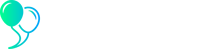 Color and white logo - no background